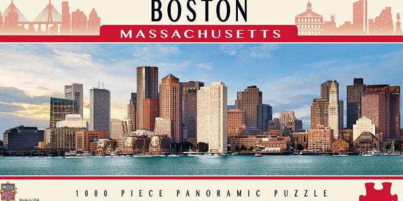 Master Pieces - Boston, Massachusetts - 1000 Piece Jigsaw Puzzle Outlet