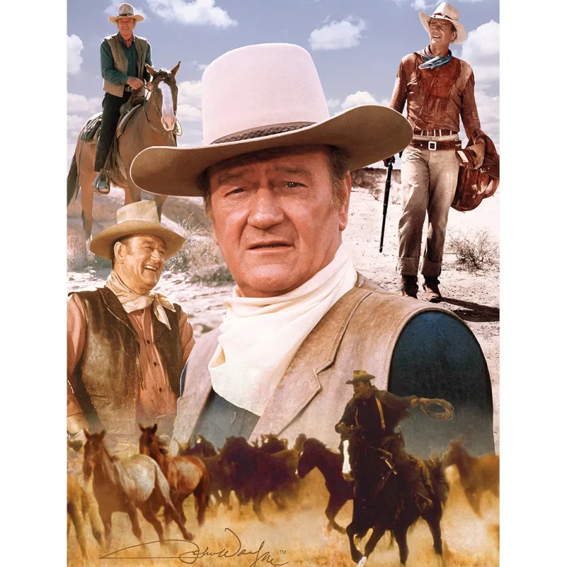 Master Pieces - John Wayne - America's Cowboy - 1000 Piece Jigsaw Puzzle Outlet