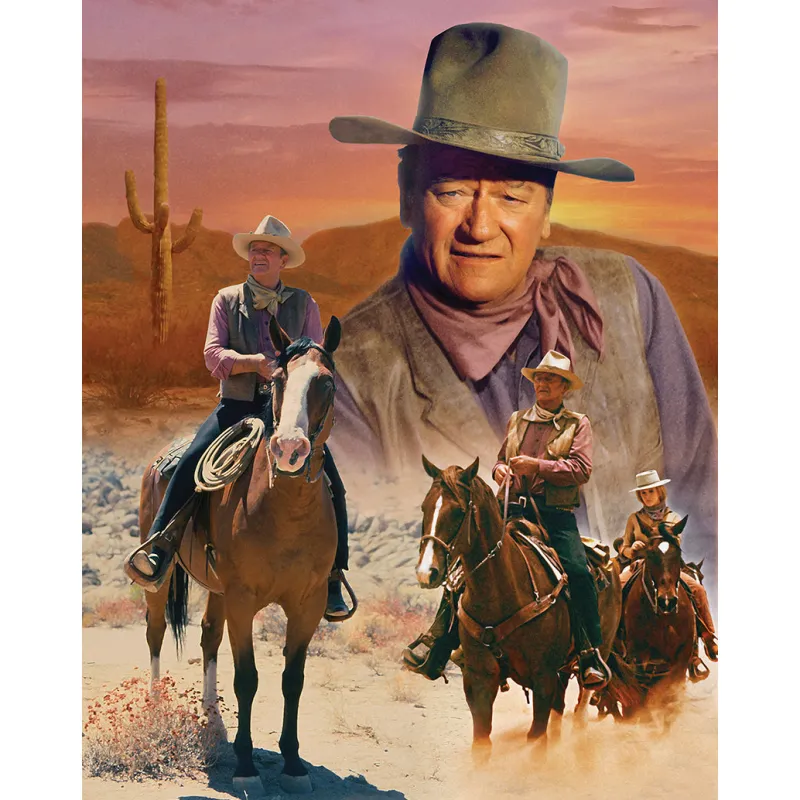 Master Pieces - John Wayne - The Cowboy Way - 1000 Piece Jigsaw Puzzle Hot