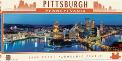 Master Pieces - Pittsburgh, Pennsylvania - 1000 Piece Jigsaw Puzzle Online