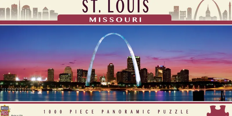 Master Pieces - Saint Louis, Missouri - 1000 Piece Jigsaw Puzzle Sale