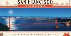 Master Pieces - San Francisco, California - 1000 Piece Jigsaw Puzzle Online