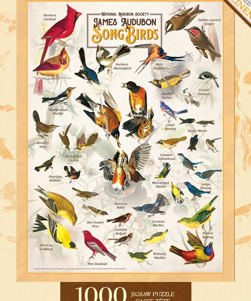Master Pieces - Songbirds - 1000 Piece Jigsaw Puzzle Online