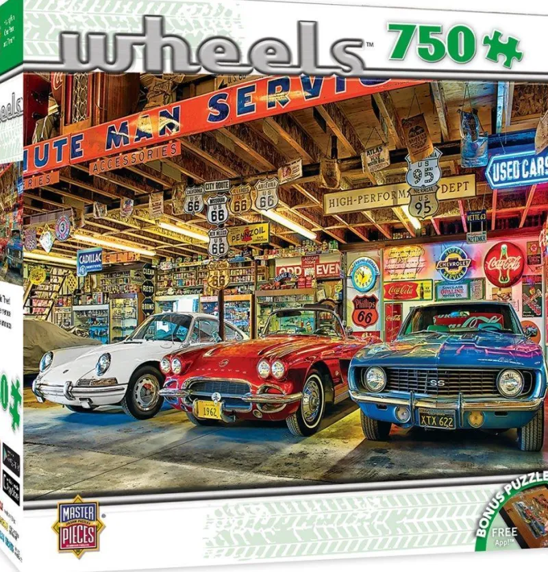 Master Pieces - Triple Threat - 750 Piece Jigsaw Puzzle New