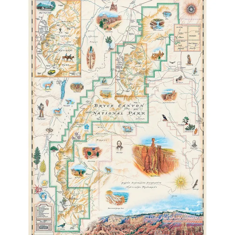Master Pieces 71701 Xplorer Maps - Bryce Canyon Sale