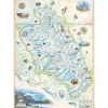 Master Pieces - Xplorer Maps - Glacier - 1000 Piece Jigsaw Puzzle Sale
