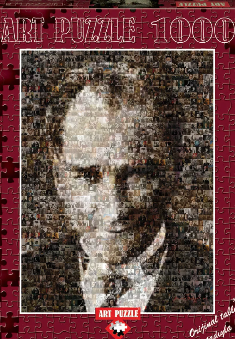 Art Puzzle Mustafa Kemal Atat 1000 piece jigsaw puzzle Fashion