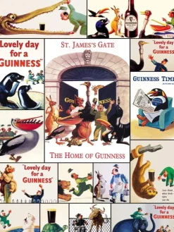 New York Puzzle Company - Who's Got The Guinness? - 1000 Piece Jigsaw Puzzle New