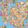 New York Puzzle Company - City of Dreamers - 1000 Piece Jigsaw Puzzle Clearance