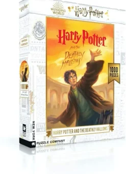 New York Puzzle Company - Harry Potter and the Deathly Hallows - 1000 Piece Jigsaw Puzzle New