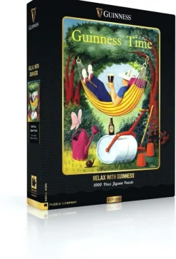 New York Puzzle Company - Relax with Guinness - 1000 Piece Jigsaw Puzzle Hot
