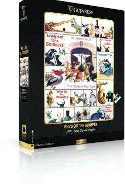 New York Puzzle Company - Who's Got The Guinness? - 1000 Piece Jigsaw Puzzle New