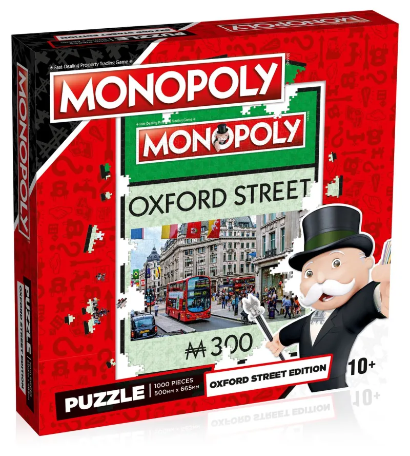 Winning Moves Oxford Street Monopoly - 1000 Piece Jigsaw Puzzle Outlet