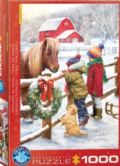 Eurographics ** Per-Order ** - Christmas Pony - 1000 pieces Clearance