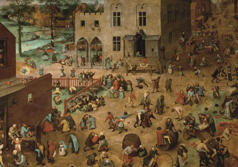 Piatnik - Bruegel: Children Game - 1000 Piece Jigsaw Puzzle Discount