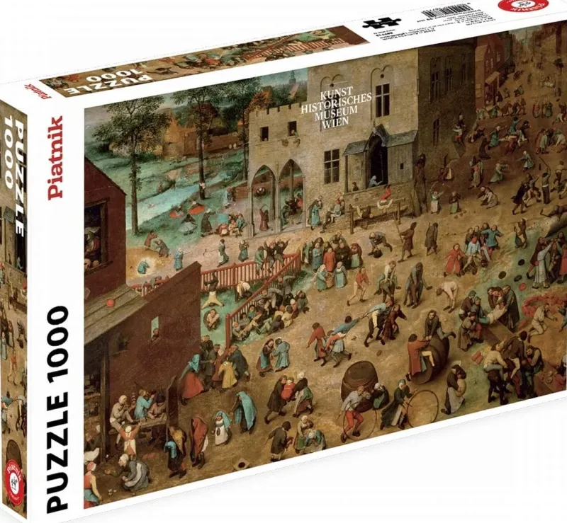 Piatnik - Bruegel: Children Game - 1000 Piece Jigsaw Puzzle Discount
