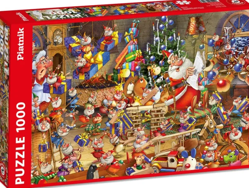 Piatnik - Christmas Chaos - 1000 Piece Jigsaw Puzzle Fashion