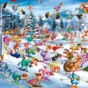 Piatnik - Christmas Skiing - F Ruyer - 1000 Piece Jigsaw Puzzle Clearance