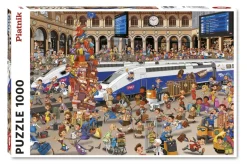 Piatnik - F Ruyer - Railway Station - 1000 Piece Jigsaw Puzzle Fashion