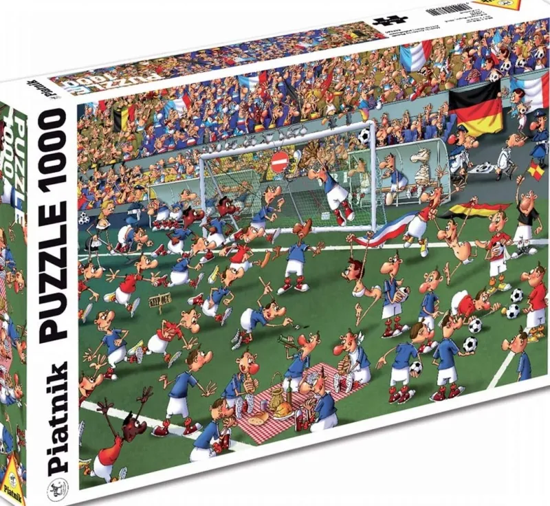Piatnik - F. Ruyer: Football - 1000 Piece Jigsaw Puzzle Best