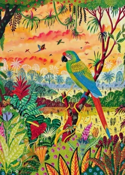 Piatnik - Great Green Macaw - 1000 Piece Jigsaw Puzzle Online