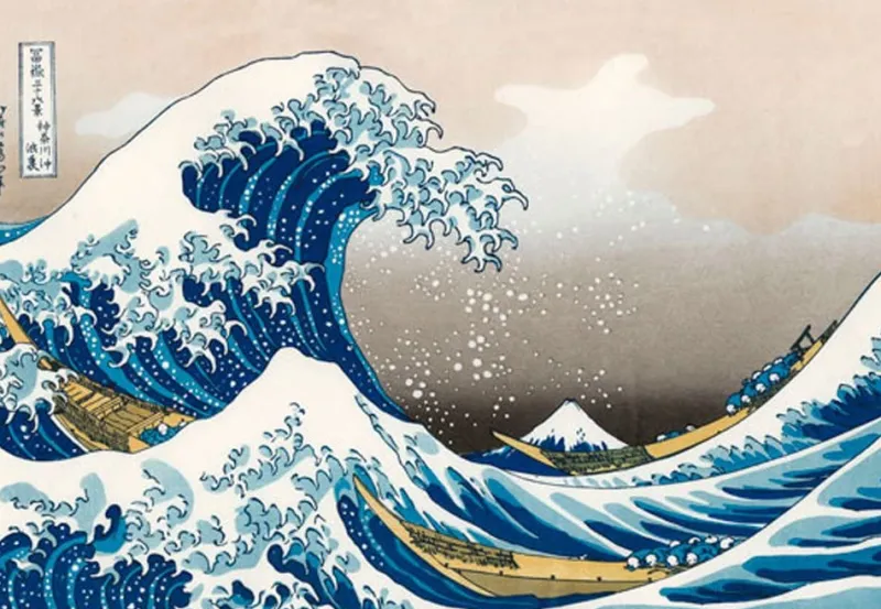 Piatnik - Hokusai: Great Wave - 1000 Piece Jigsaw Puzzle Hot
