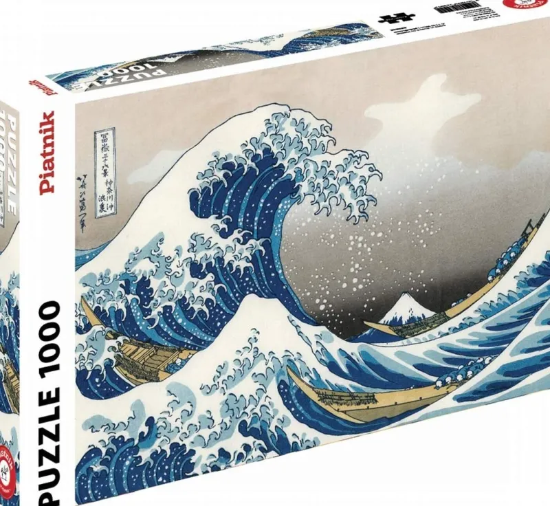 Piatnik - Hokusai: Great Wave - 1000 Piece Jigsaw Puzzle Hot