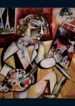 Piatnik - Marc Chagall - Self-portrait with Seven Fingers - 1000 Piece Jigsaw Puzzle Hot