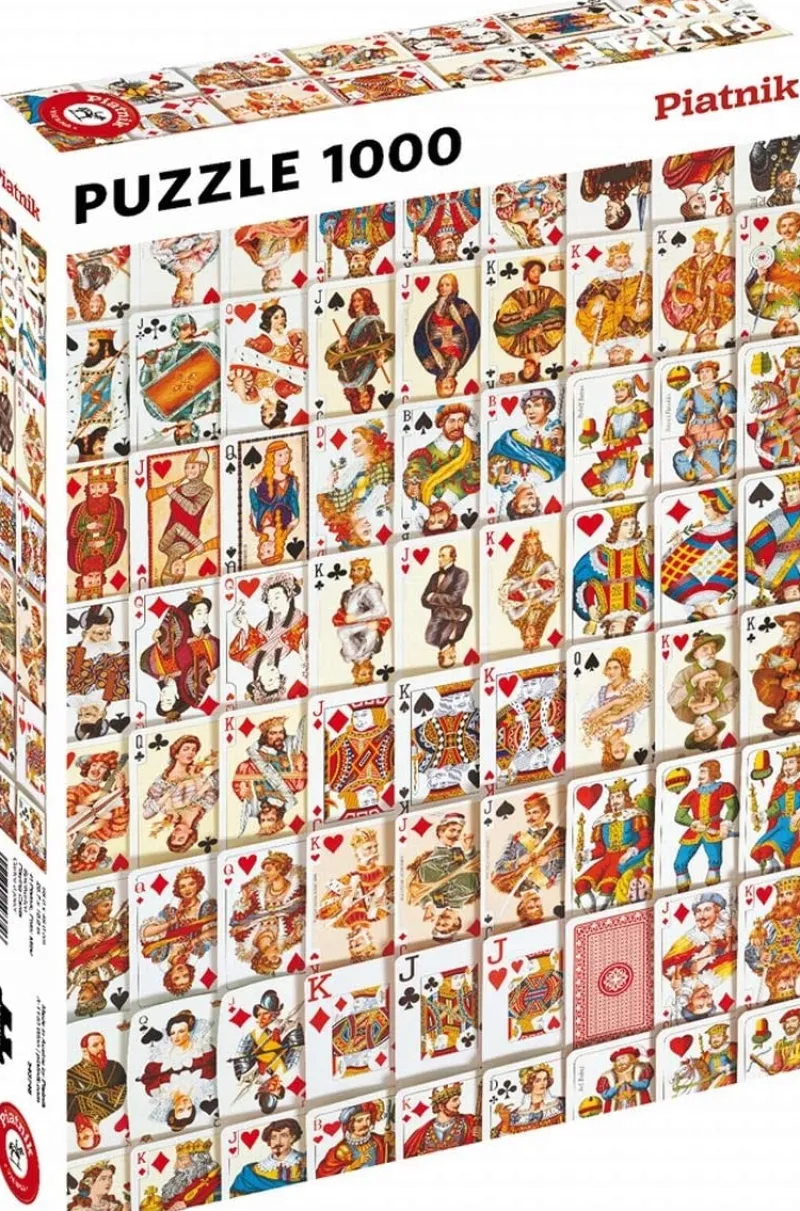 Piatnik - Playing Cards - 1000 Piece Jigsaw Puzzle Best