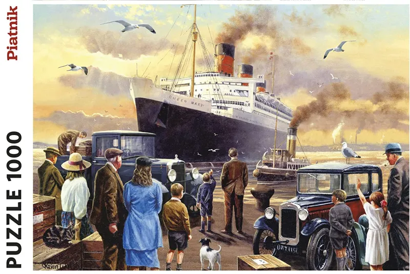 Piatnik - R.M.S. Queen Mary - 1000 Piece Jigsaw Puzzle Outlet