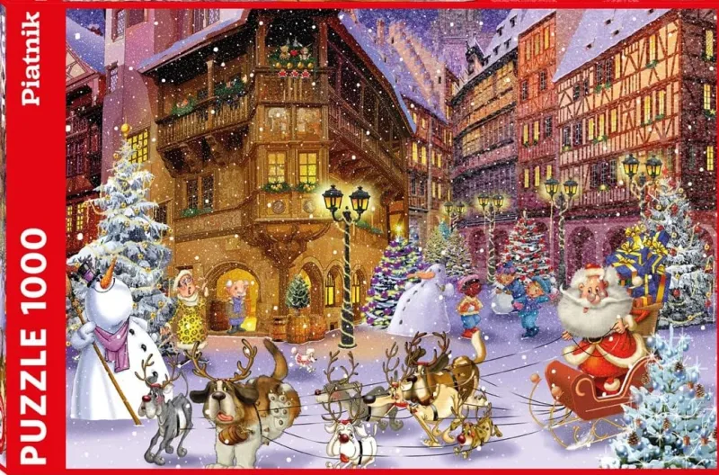 Piatnik - Ruyer - Christmas Market - 1000 Piece Jigsaw Puzzles Sale