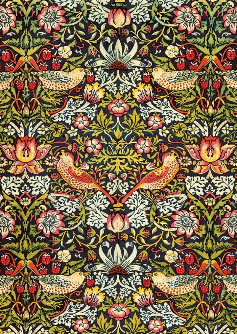 Piatnik - Strawberry Thief Pattern Fashion