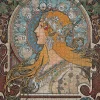 Pomegranate - Alphonse Mucha: Zodiac - 1000 Piece Jigsaw Puzzle Best