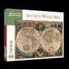 Pomegranate - Antique World Map - 1000 Piece Jigsaw Puzzle Outlet