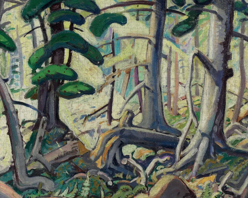 Pomegranate - Arthur Lismer: Sunlight in a Wood - 1000 Piece Jigsaw Puzzle Clearance
