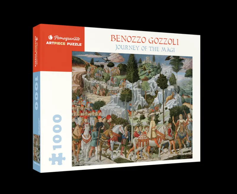 Pomegranate - Benozzo Gozzoli: Journey of the Magi - 1000 Piece Jigsaw Puzzle Clearance