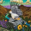 Pomegranate - Billy Hassell: Crossing the Rio Grande - 500 Piece Jigsaw Puzzle New