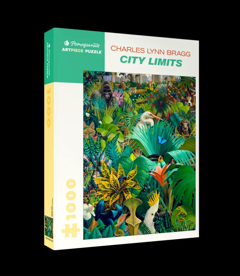 Pomegranate - Charles Lynn Bragg: City Limits - 1000 Piece Jigsaw Puzzle Fashion