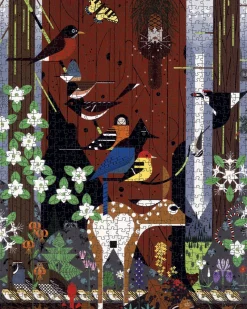 Pomegranate - Charley Harper: The Sierra Range - 1000 Piece Jigsaw Puzzle Sale