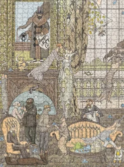 Pomegranate - Edward Gorey: Frawgge Mfrg. Co. - 1000 Piece Jigsaw Puzzle Discount