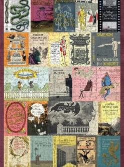 Pomegranate - Edward Gorey's Book Covers - 1000 Piece Jigsaw Puzzle Best