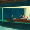 Pomegranate - Edward Hopper: Nighthawks - 1000 Piece Jigsaw Puzzle Clearance