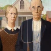 Pomegranate - Grant Wood: American Gothic - 1000 Piece Jigsaw Puzzle Sale