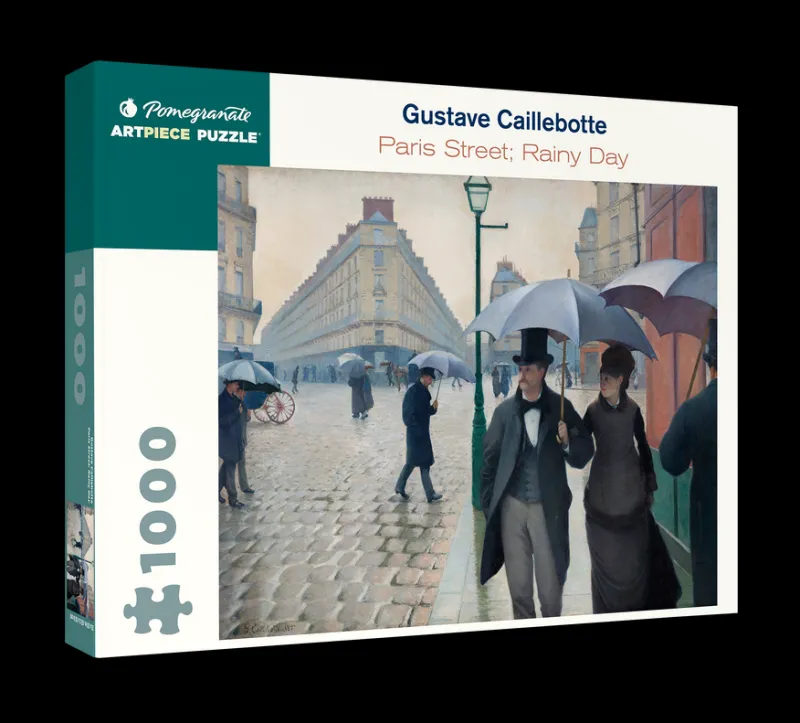 Pomegranate - Gustave Caillebotte: Paris Street; Rainy Day - 1000 Piece Jigsaw Puzzle Outlet