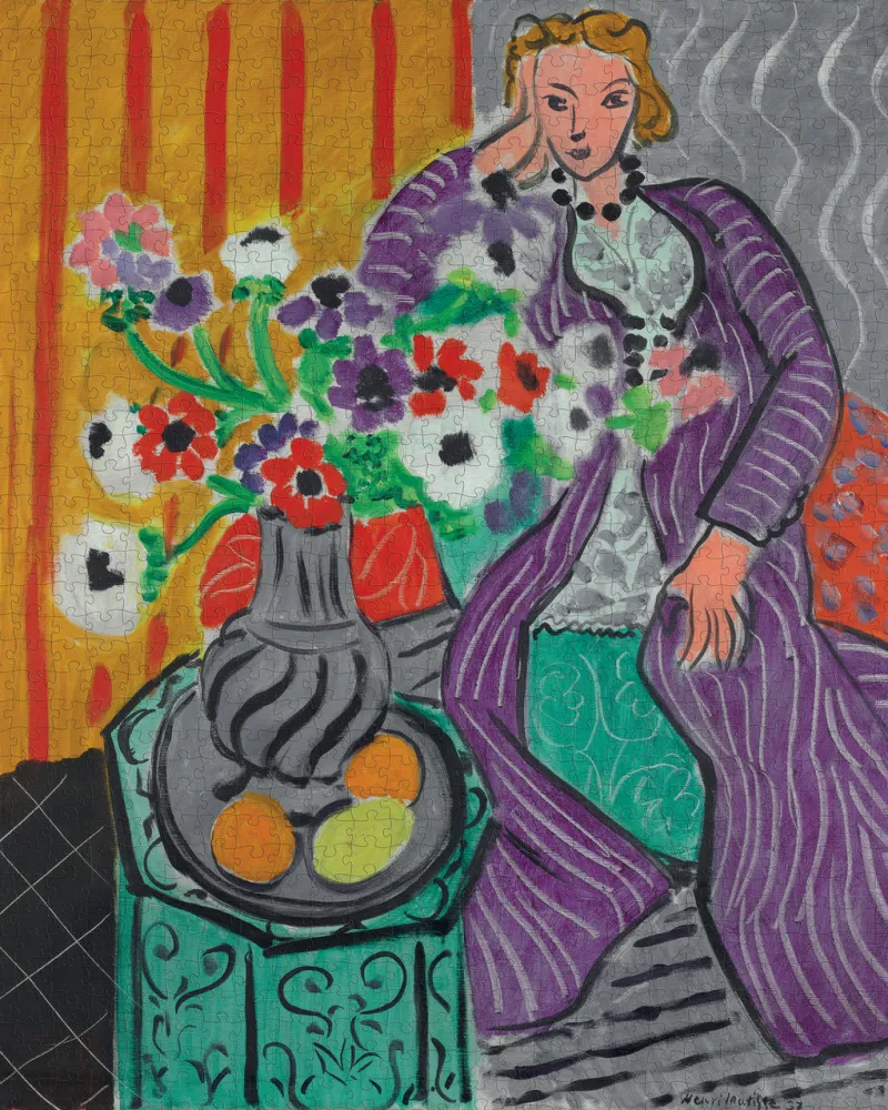 Pomegranate - Henri Matisse: Purple Robe and Anemones - 1000 Piece Jigsaw Puzzle Discount