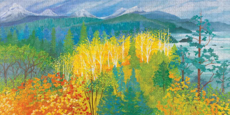 Pomegranate - Joan Metcalf: The Cascades - 1000 Piece Jigsaw Puzzle Best