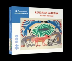 Pomegranate - Kenojuak Ashevak: Six-Part Harmony - 500 Piece Jigsaw Puzzle Online