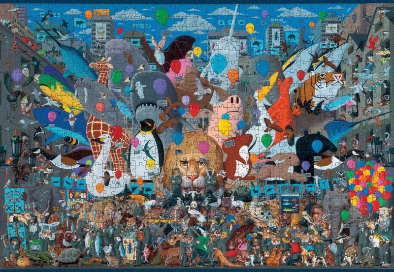 Pomegranate - Mike Wilks: The Ultimate Noah’s Ark - 1000 Piece Jigsaw Puzzle Discount