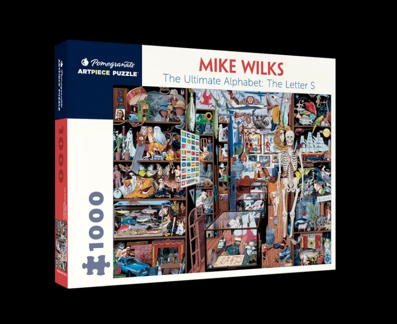 Pomegranate - Mike Wilks: The Ultimate Alphabet: The Letter S - 1000 Piece Jigsaw Puzzle Clearance