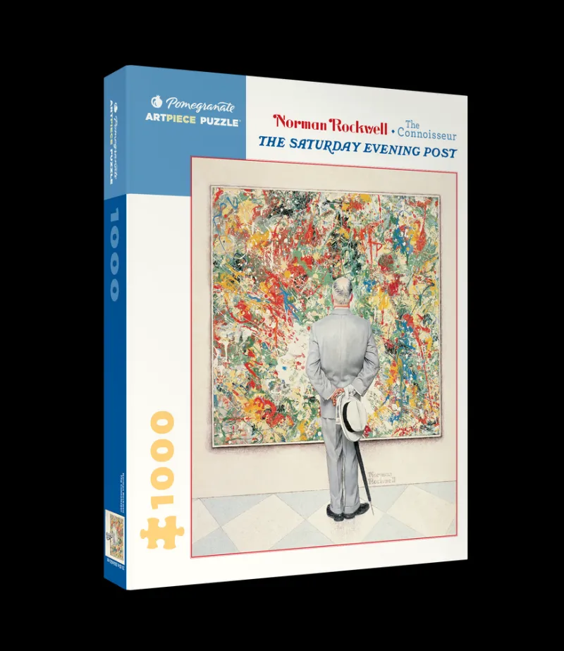 Pomegranate - Norman Rockwell: The Connoisseur - 1000 Piece Jigsaw Puzzle Online